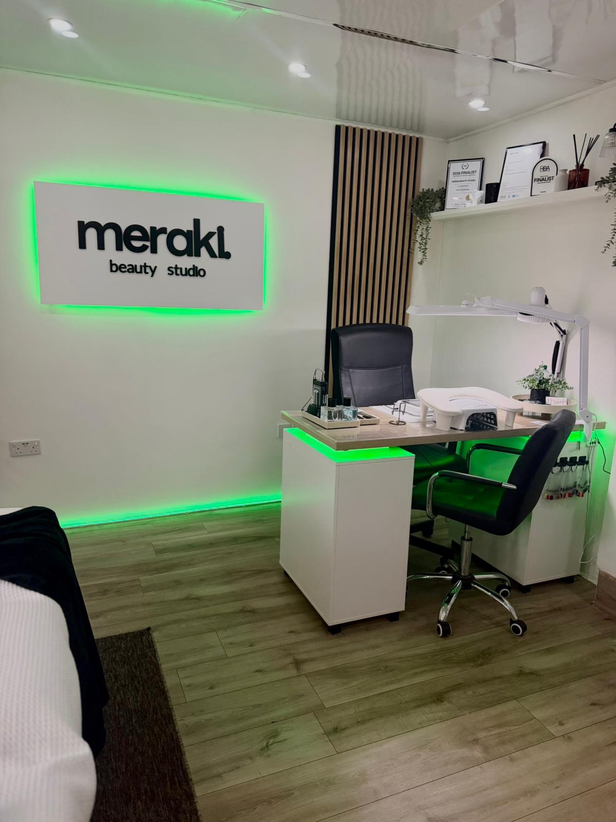 Inside Meraki Beauty Studio in Aintree, Liverpool